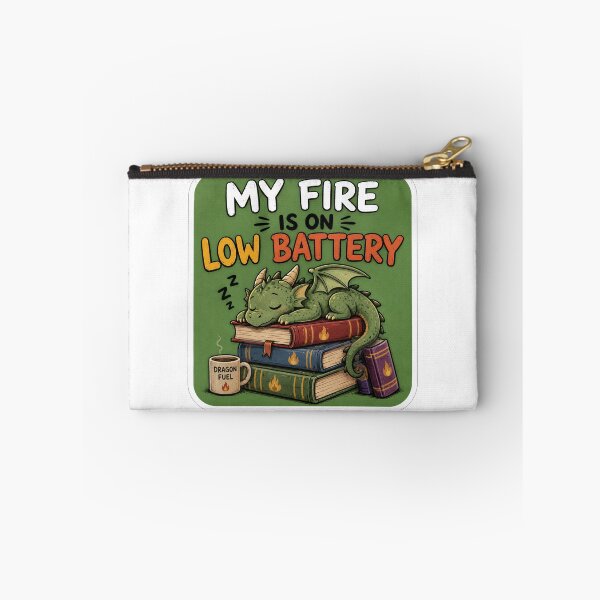 Item preview, My Fire Is On Low Battery Sleeping Dragon designed and sold by Owcomm.