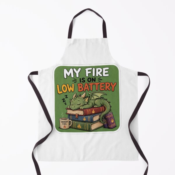 Item preview, My Fire Is On Low Battery Sleeping Dragon designed and sold by Owcomm.