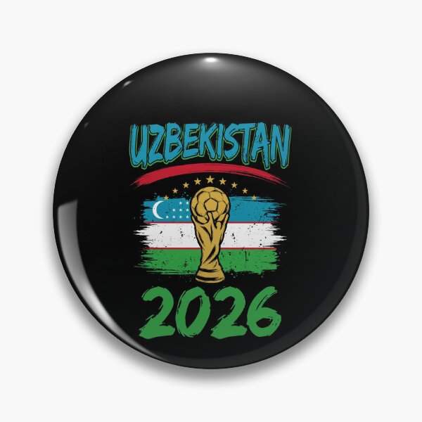 Item preview, Uzbekistan 2026 World Cup Football Supporter designed and sold by SofenArt.