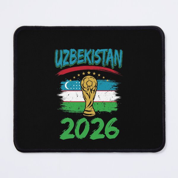 Item preview, Uzbekistan 2026 World Cup Football Supporter designed and sold by SofenArt.