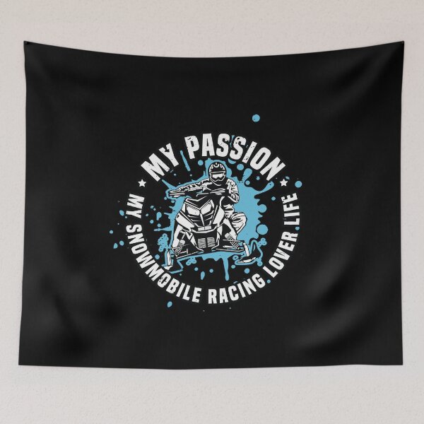 Item preview, Snowmobile Racing Lover My Passion My Winter Sport designed and sold by tshirtconcepts.
