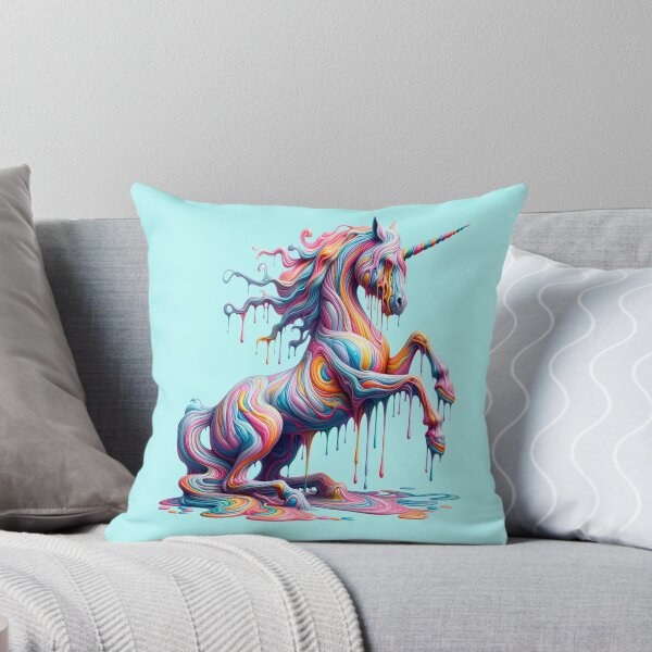 Item preview, Fantasy unicorn created of dripping paint designed and sold by LoneAngel.
