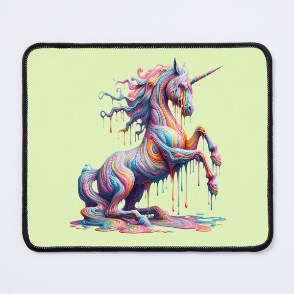 Item preview, Fantasy unicorn created of dripping paint designed and sold by LoneAngel.