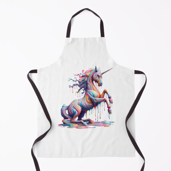 Item preview, Fantasy unicorn created of dripping paint designed and sold by LoneAngel.
