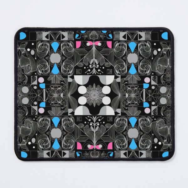 Item preview, Intricate Dark Blue Ornate Mandala Poster designed and sold by IntelliMindDesigns.