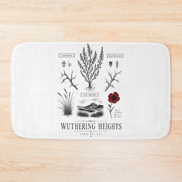Item preview, Wuthering Heights Botanical Scientific Study Catherine and Heathcliff designed and sold by Fenay Designs.