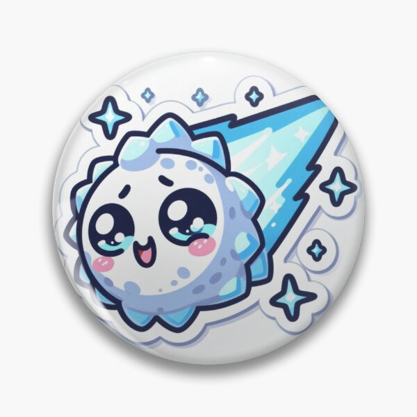 Item preview, Kawaii Comet Sticker designed and sold by PastelPawsArt.