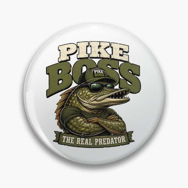 Item preview, Pike Boss – The Real Predator designed and sold by C6S5M.