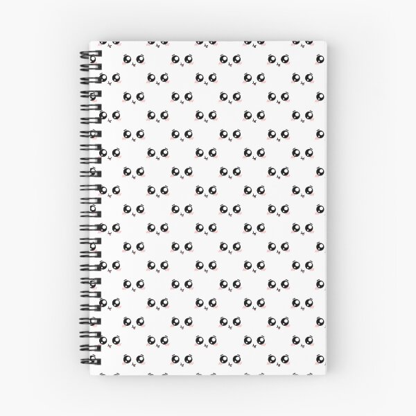 Item preview, Adorable kawaii smiling tongue out blushing face pattern designed and sold by BlushyPrint.