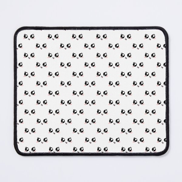 Item preview, Adorable kawaii smiling tongue out blushing face pattern designed and sold by BlushyPrint.