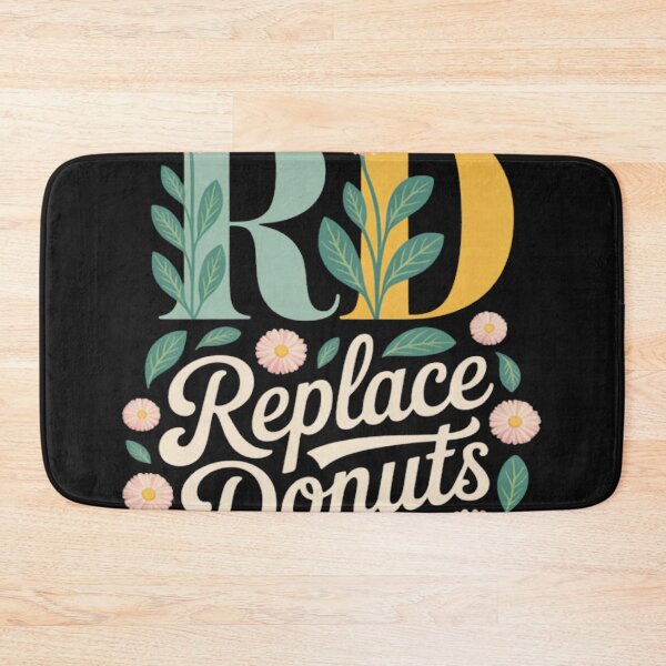 Item preview, RD Replace Donuts Nutritionist Registered Dietitian  designed and sold by MutedMoods.