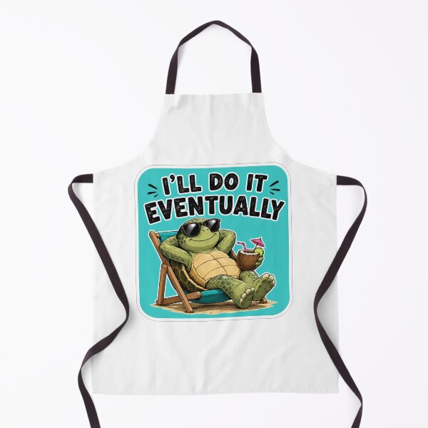 Item preview, Chill Turtle Relaxing on Beach Chair designed and sold by Owcomm.