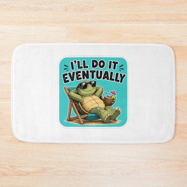 Item preview, Chill Turtle Relaxing on Beach Chair designed and sold by Owcomm.