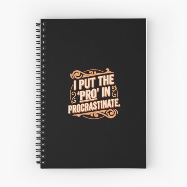 Item preview, funny inappropriate Procrastinate Pun Shirt | Sarcastic Quote Tee | I Put the Pro in Procrastinate designed and sold by Uglyandcute.
