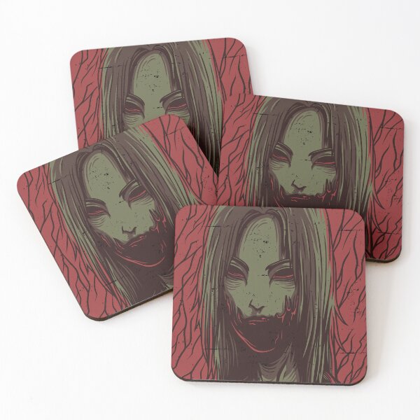 Item preview, Pretty Slayer - Japanese Horror Anime Girl Art designed and sold by BrewChef.