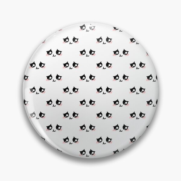 Item preview, Cute kawaii shy blushing face pattern designed and sold by BlushyPrint.