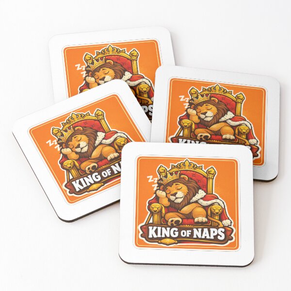 Item preview, Sleeping Lion King on Throne designed and sold by Owcomm.