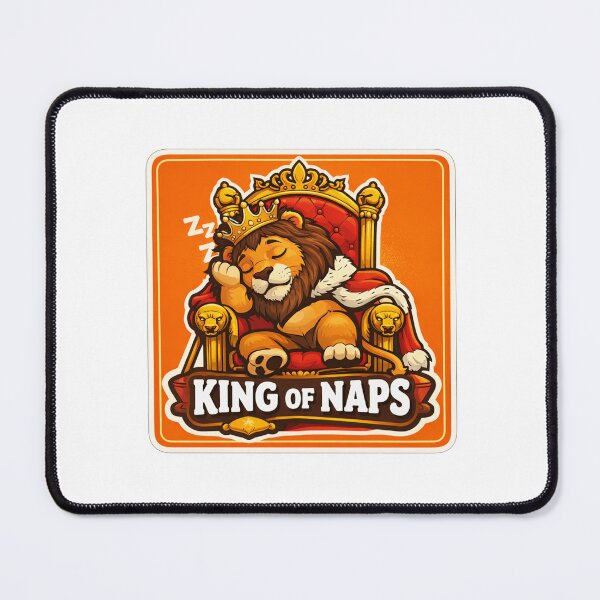 Item preview, Sleeping Lion King on Throne designed and sold by Owcomm.