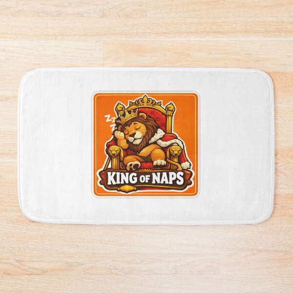 Item preview, Sleeping Lion King on Throne designed and sold by Owcomm.