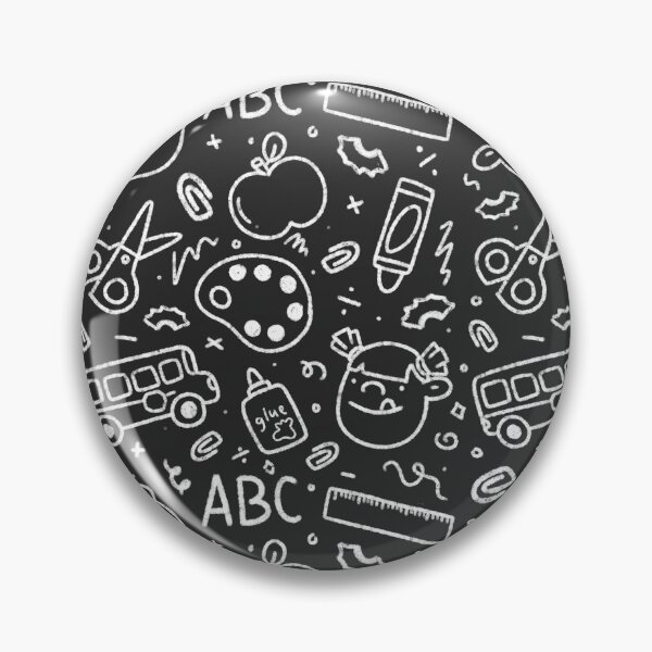 Item preview, Back to School Chalkboard Seamless Pattern designed and sold by MiloverseOfficial.