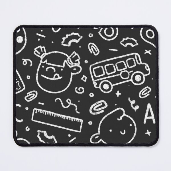 Item preview, Back to School Chalkboard Seamless Pattern designed and sold by MiloverseOfficial.