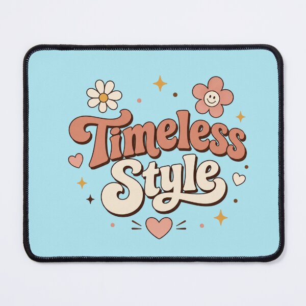 Item preview, Timeless Style Retro Vintage Cute Groovy Typography Aesthetic T-Shirt Sticker Design designed and sold by Sanika arts .