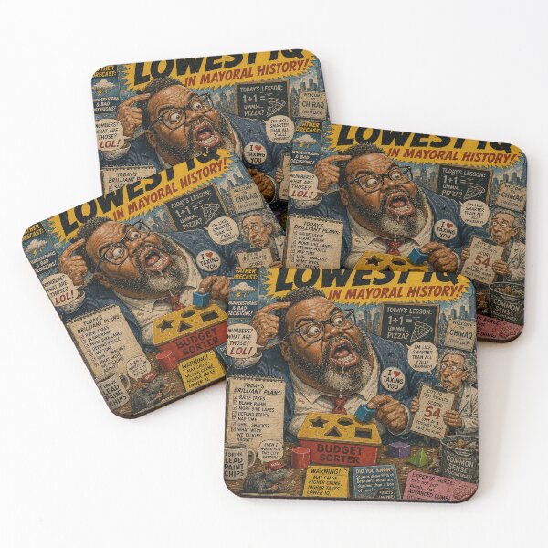 Item preview, Brandon Johnson designed and sold by LoudMouthArt.