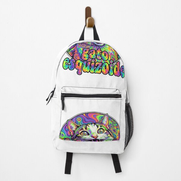 Item preview, Schizoid Cat - Psychedelic and Vibrant Art designed and sold by NeonCosmos.