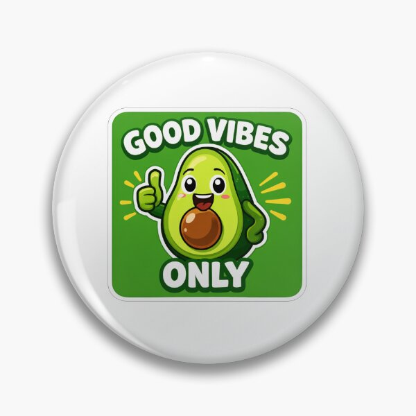 Item preview, Happy Avocado Good Vibes Only designed and sold by Owcomm.