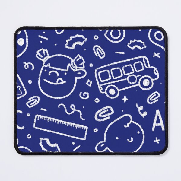Item preview, Back to School Chalkboard Seamless Pattern designed and sold by MiloverseOfficial.