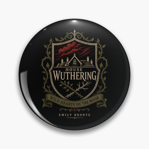 Item preview, House Wuthering Crest Wild Hearts On The Moor Vintage Emily Bronte designed and sold by Fenay Designs.