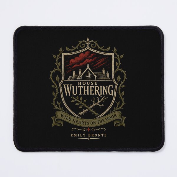 Item preview, House Wuthering Crest Wild Hearts On The Moor Vintage Emily Bronte designed and sold by Fenay Designs.