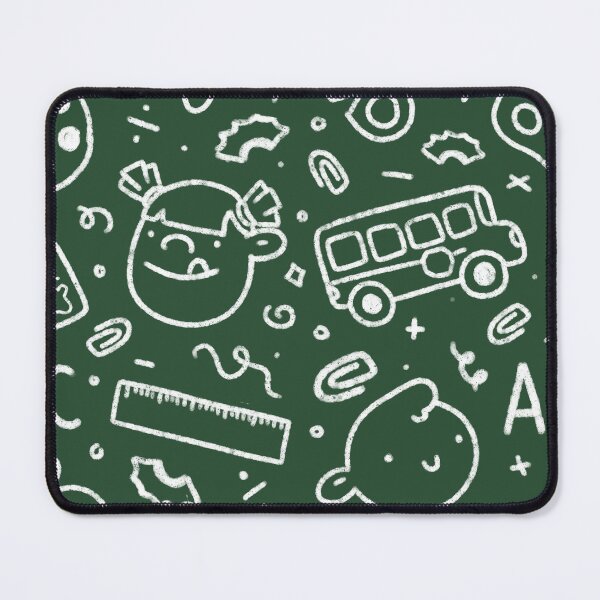 Item preview, Back to School Chalkboard Seamless Pattern designed and sold by MiloverseOfficial.