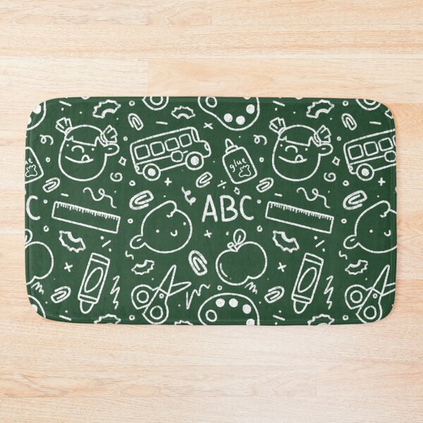 Item preview, Back to School Chalkboard Seamless Pattern designed and sold by MiloverseOfficial.