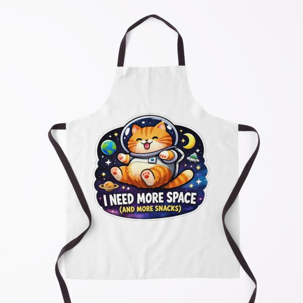 Item preview, Space Cat Snack Lover designed and sold by Owcomm.