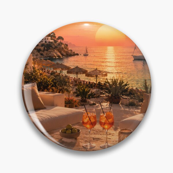 Item preview, Ibiza Afterglow Luxury Mediterranean Sunset designed and sold by piketo.