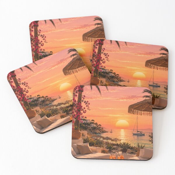Item preview, Ibiza Afterglow Luxury Mediterranean Sunset designed and sold by piketo.