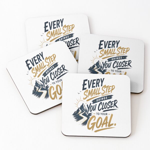 Item preview, Every Small Step Brings You Closer to Your Goal  designed and sold by v6ziix.