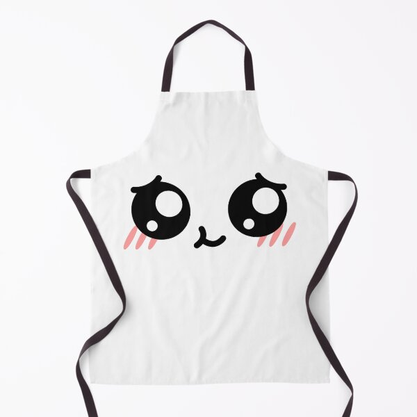 Item preview, Cute kawaii smiling blushing shy face designed and sold by BlushyPrint.