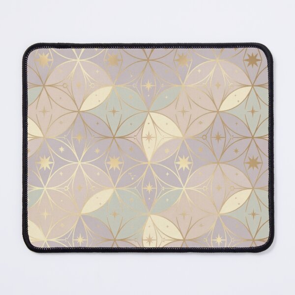 Item preview, Iridescent Geometric Mandala Wall Art Print designed and sold by IntelliMindDesigns.