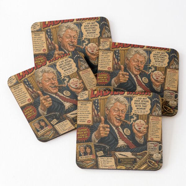 Item preview, Bill Clinton designed and sold by LoudMouthArt.