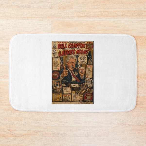 Artikelvorschau, Bill Clinton entworfen und verkauft von LoudMouthArt.