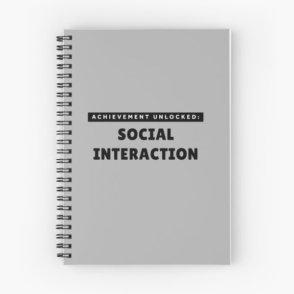 Item preview, Achievement Unlocked Social Interaction – Funny Introvert Gaming Humor Gift designed and sold by Hello Hobbies.