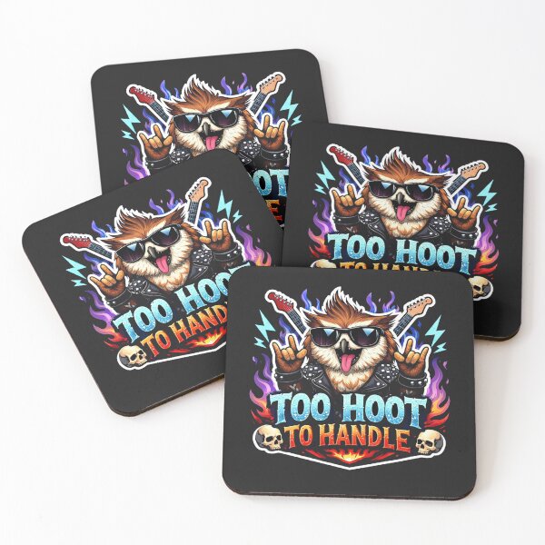 Item preview, Too Hoot To Handle Rocker Owl designed and sold by Owcomm.