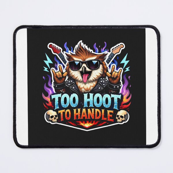Item preview, Too Hoot To Handle Rocker Owl designed and sold by Owcomm.