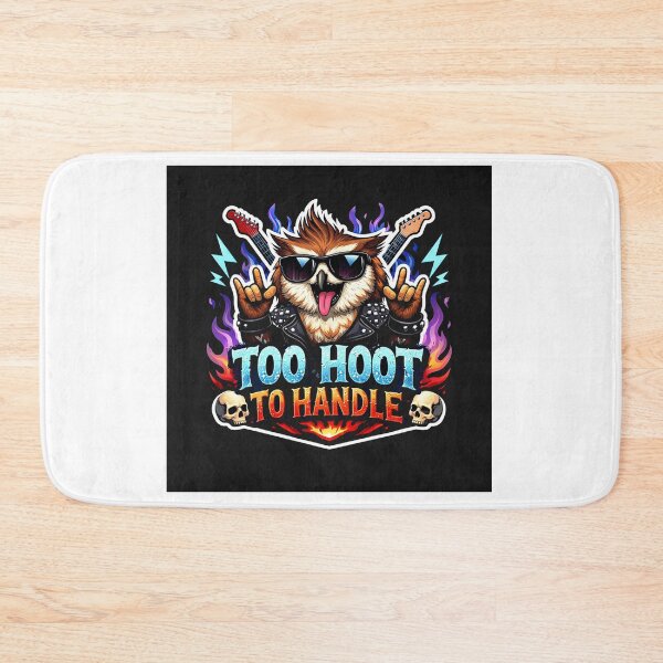 Item preview, Too Hoot To Handle Rocker Owl designed and sold by Owcomm.