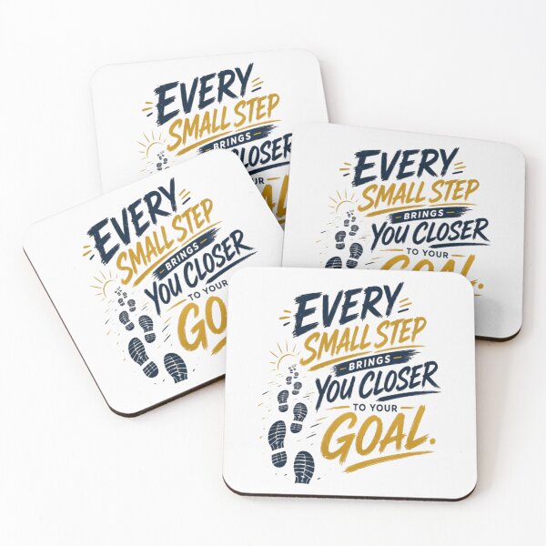 Item preview, Every Small Step Brings You Closer to Your Goal  designed and sold by v6ziix.