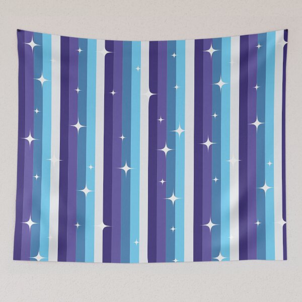 Item preview, my little pony Rarity inspired stripes designed and sold by gemsstickers1.