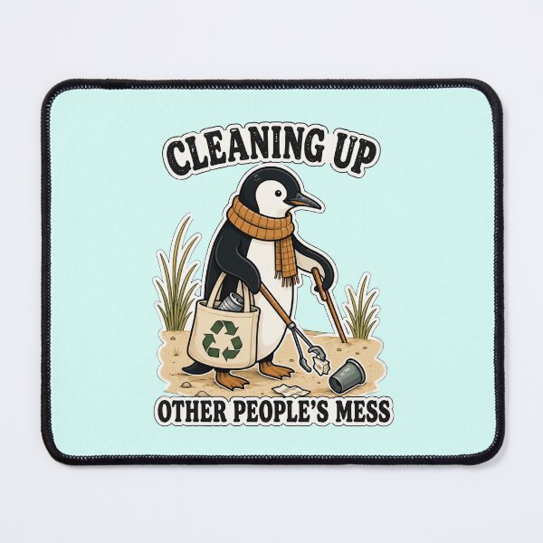 Item preview, Funny Penguin Eco Friendly Animal Humor designed and sold by Gentlestate.