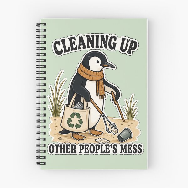 Item preview, Funny Penguin Eco Friendly Animal Humor designed and sold by Gentlestate.